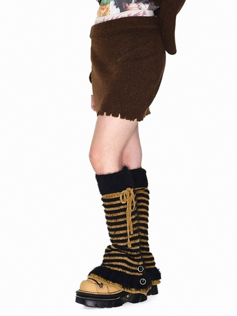 【YOUTHBATH】Damage band mini skirt