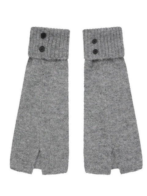 【Miseki seoul】Button knit leg warmer