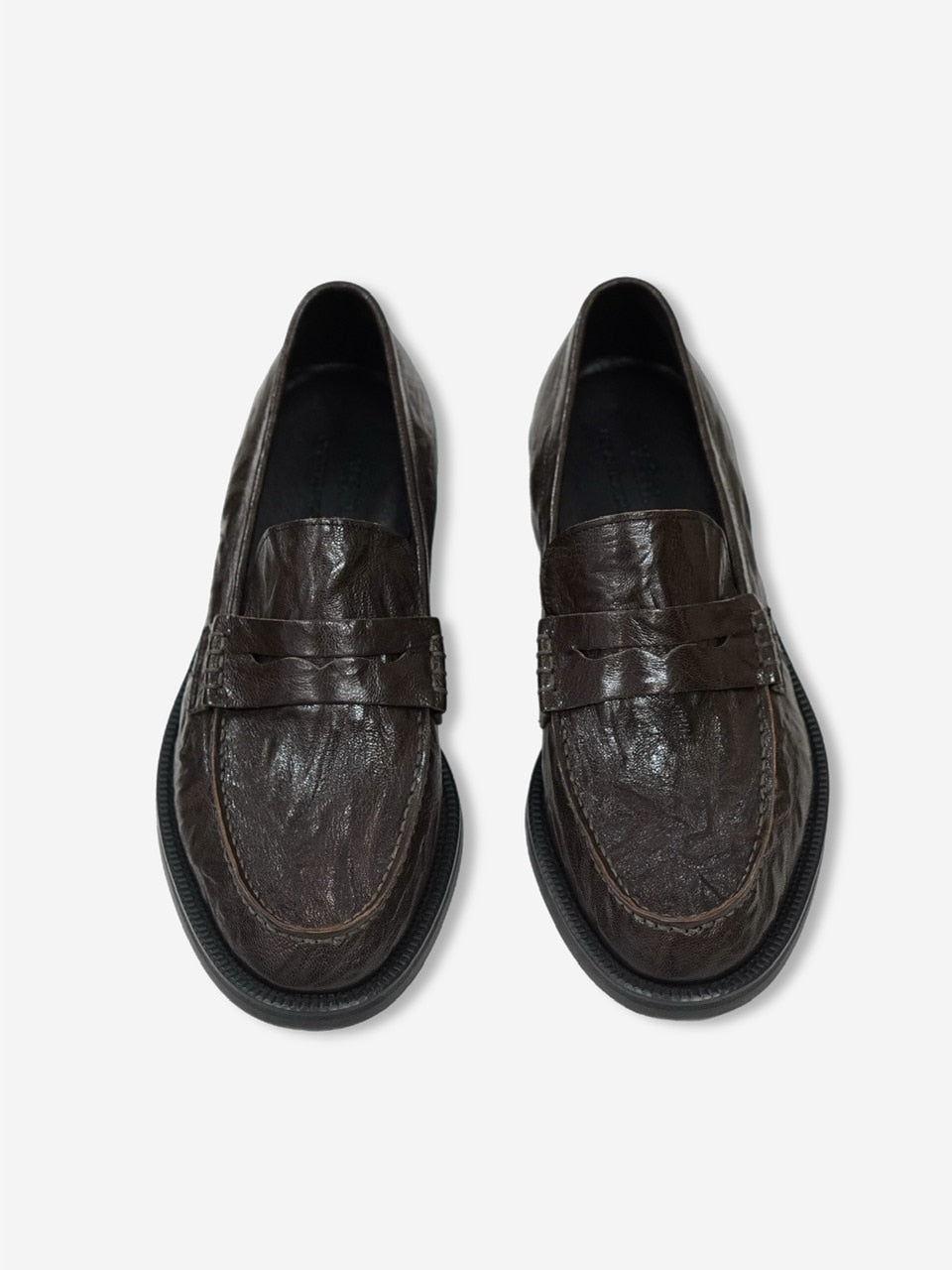 東京店WEB限定【Chikashitsu +】basic leather loafer (2color