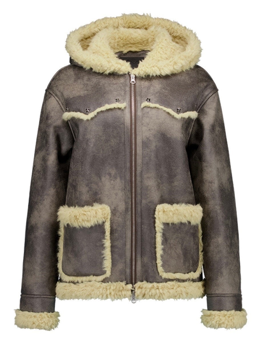 【SETUP-EXE】HOODIE MUSTANG JACKET / 【セットアップエグゼ】マスタング長袖フードジャケット