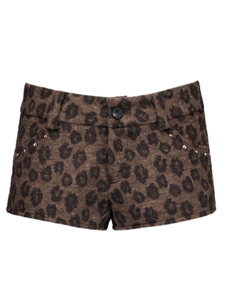 【SETUP-EXE】LEOPARD SHORT PANTS