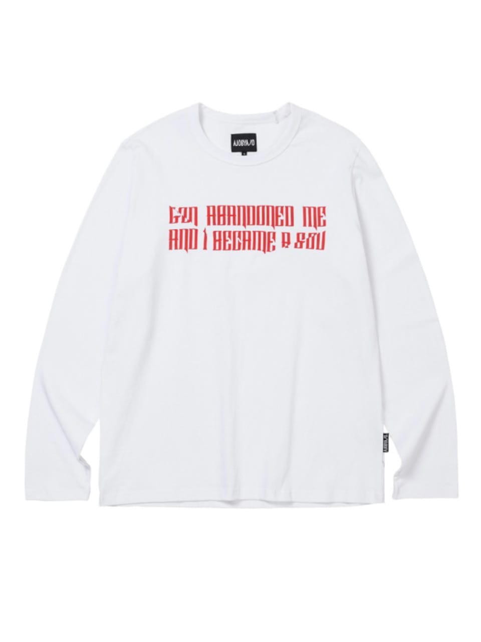 【AJOBYAJO】The Contorted Excuse Long Sleeves T-Shirt