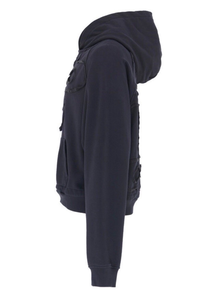 【SURGERY】clover logo patchs sweat hoodie