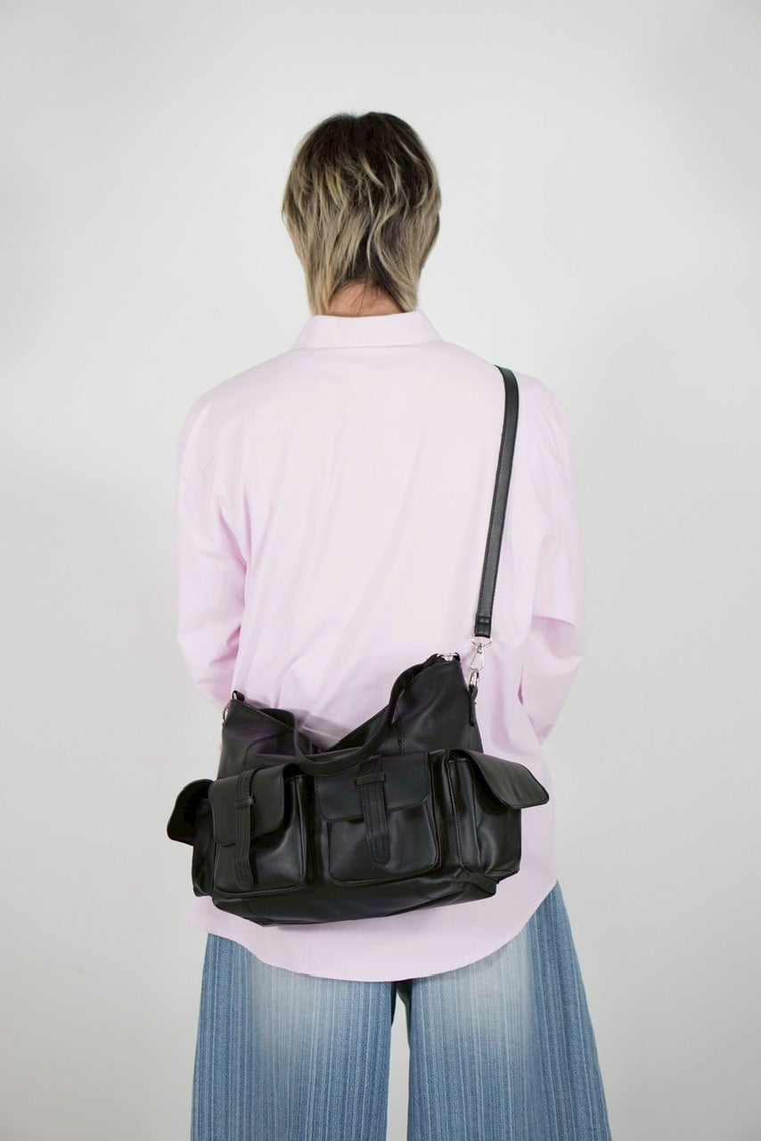 【Chikashitsu +】basic cotton shirt (3color)