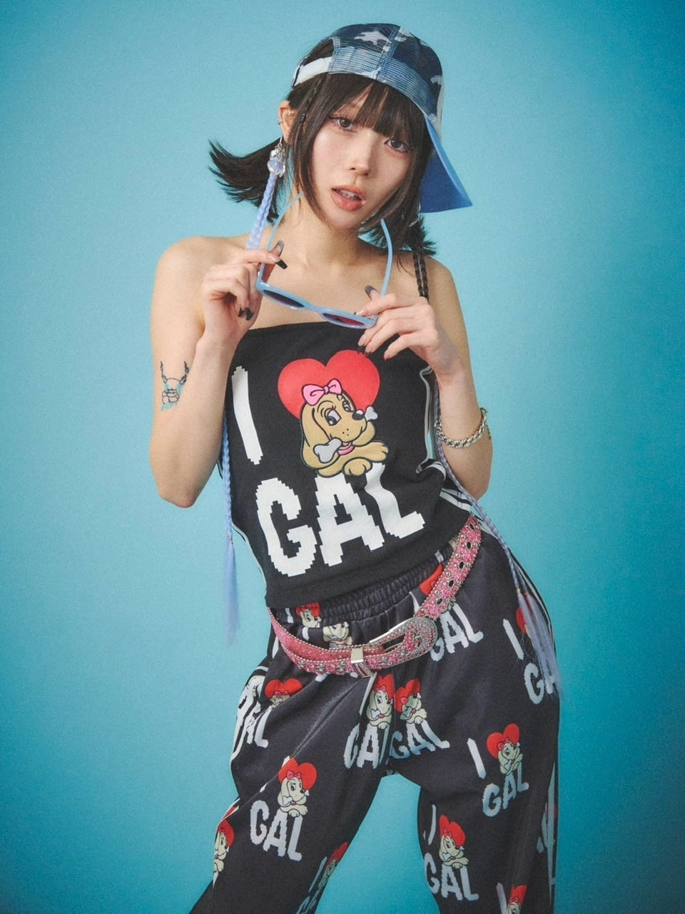【GALFY】I♡GALジャージパンツ