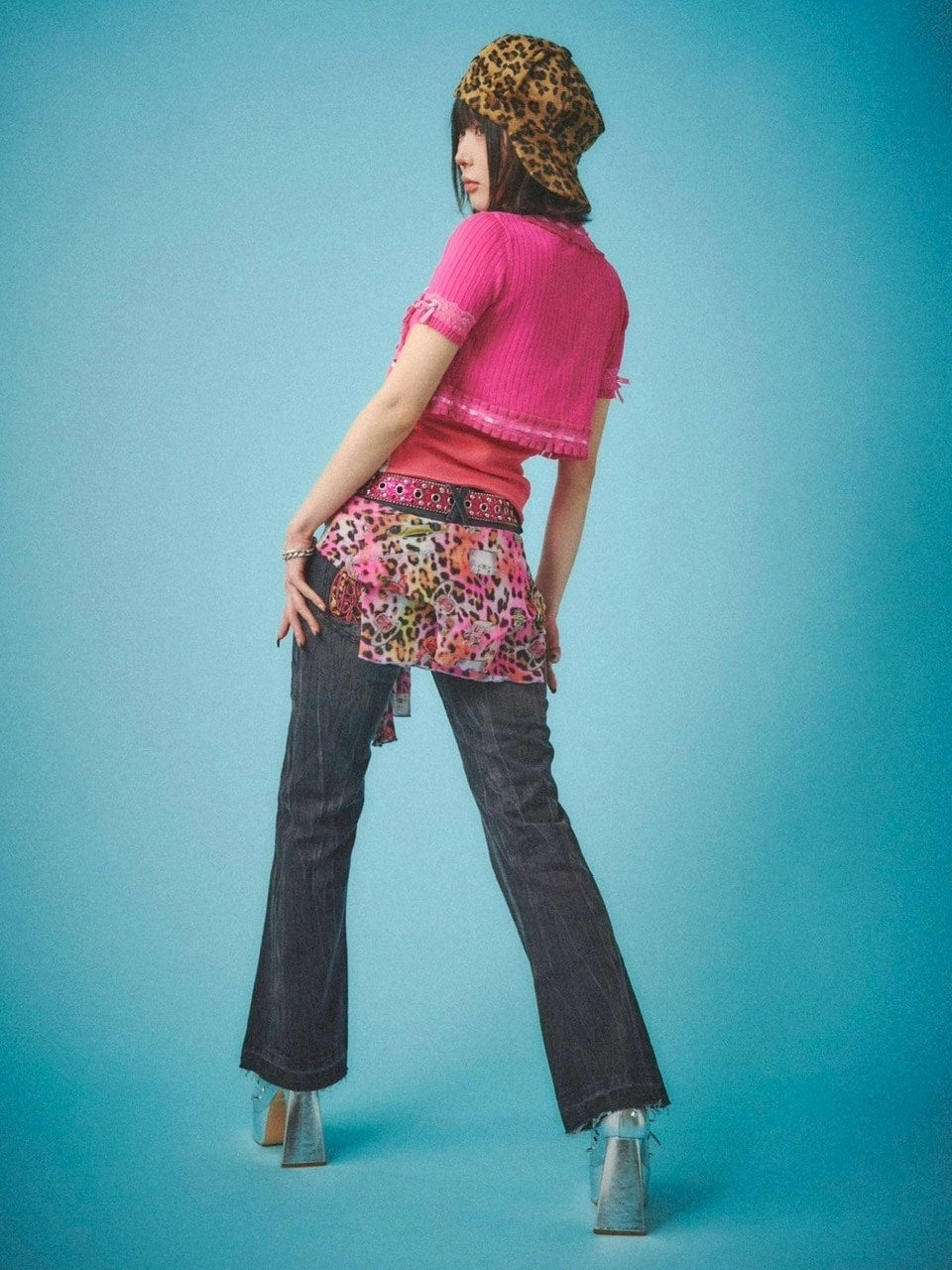 【GALFY】GALローライズフレアデニム