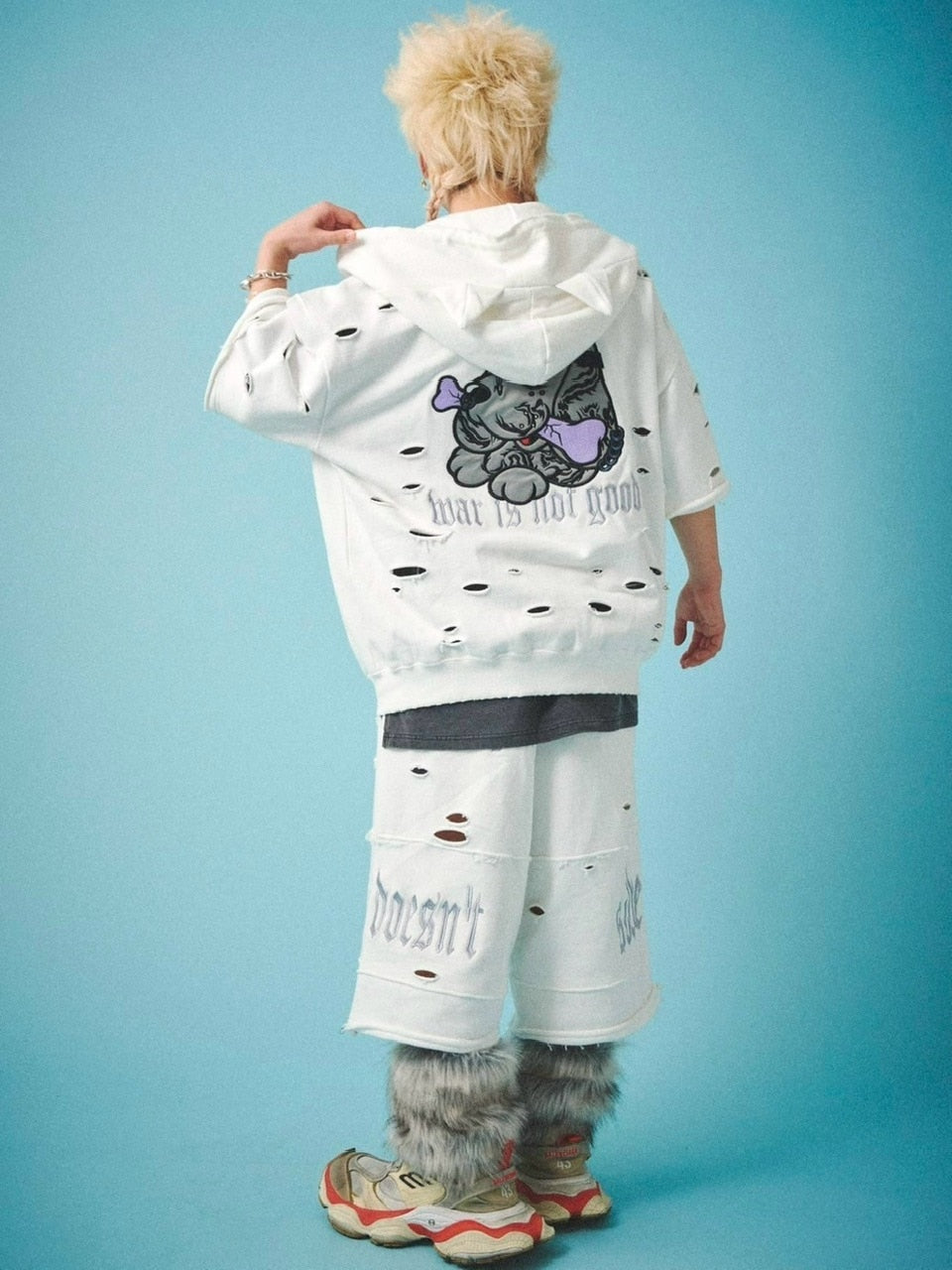 【GALFY】病みに染まりし反戦パーカー