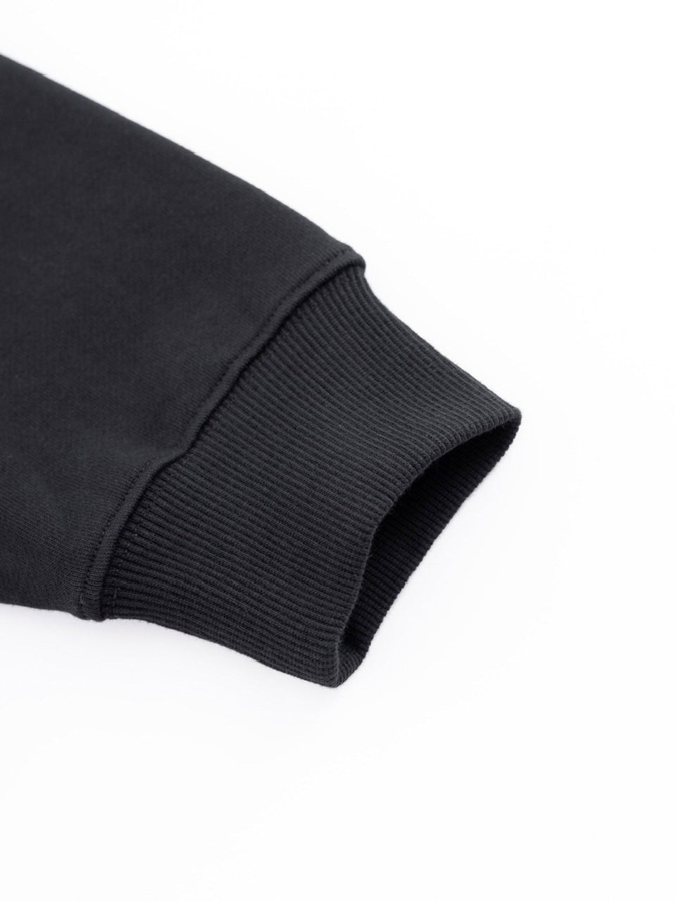 【SUPPLIER】2-Tone Rhinestone Cross Zip Hoodie