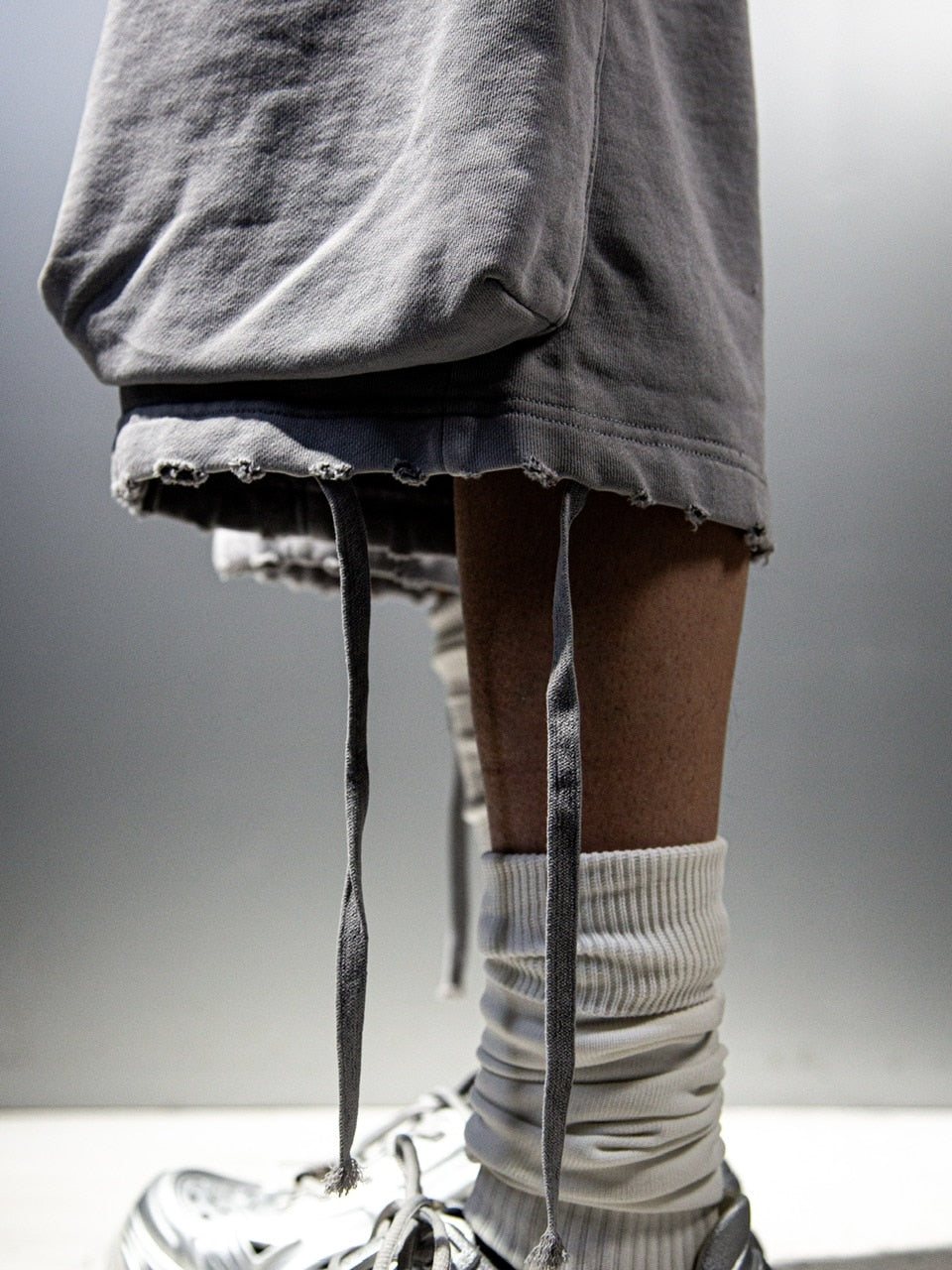 【DIG YOUR OWN GRAVE】【XU DOG】LACEUPSHORTS DIG YOUR OWN GRAVE】FULL ZIP SHORTS – PRESSING WEB SHOP