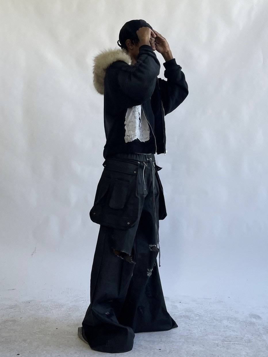 【haveyoudiedbefore?】Mycelium V3 Fur Hoodie