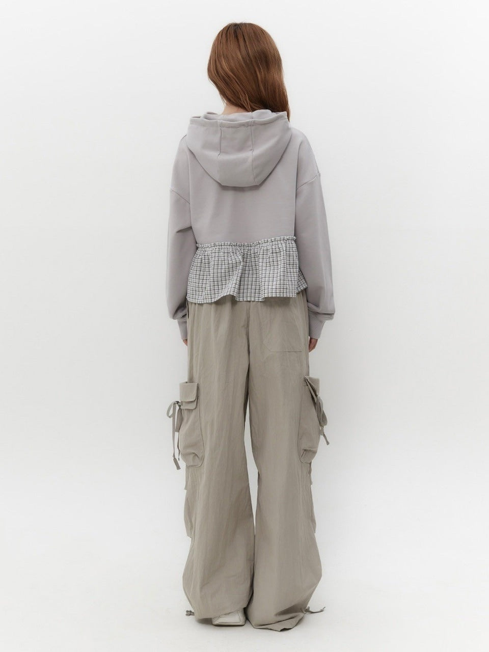 【TUOMIO】FRILL LAYERED HOOD