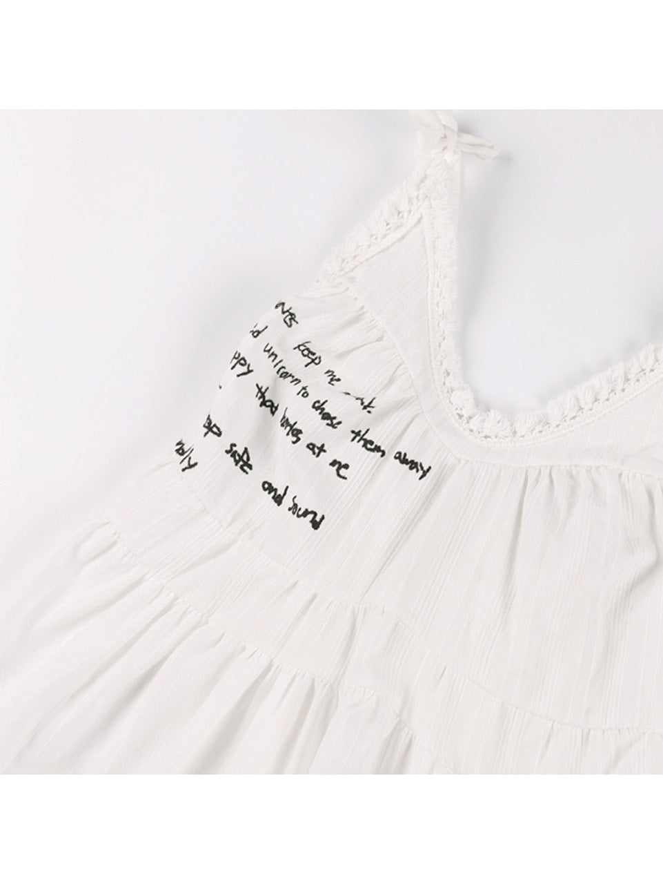 【FANCY CLUB】DREAMY SHEER DRESS / 【ファンシークラブ】シアーキャミワンピース