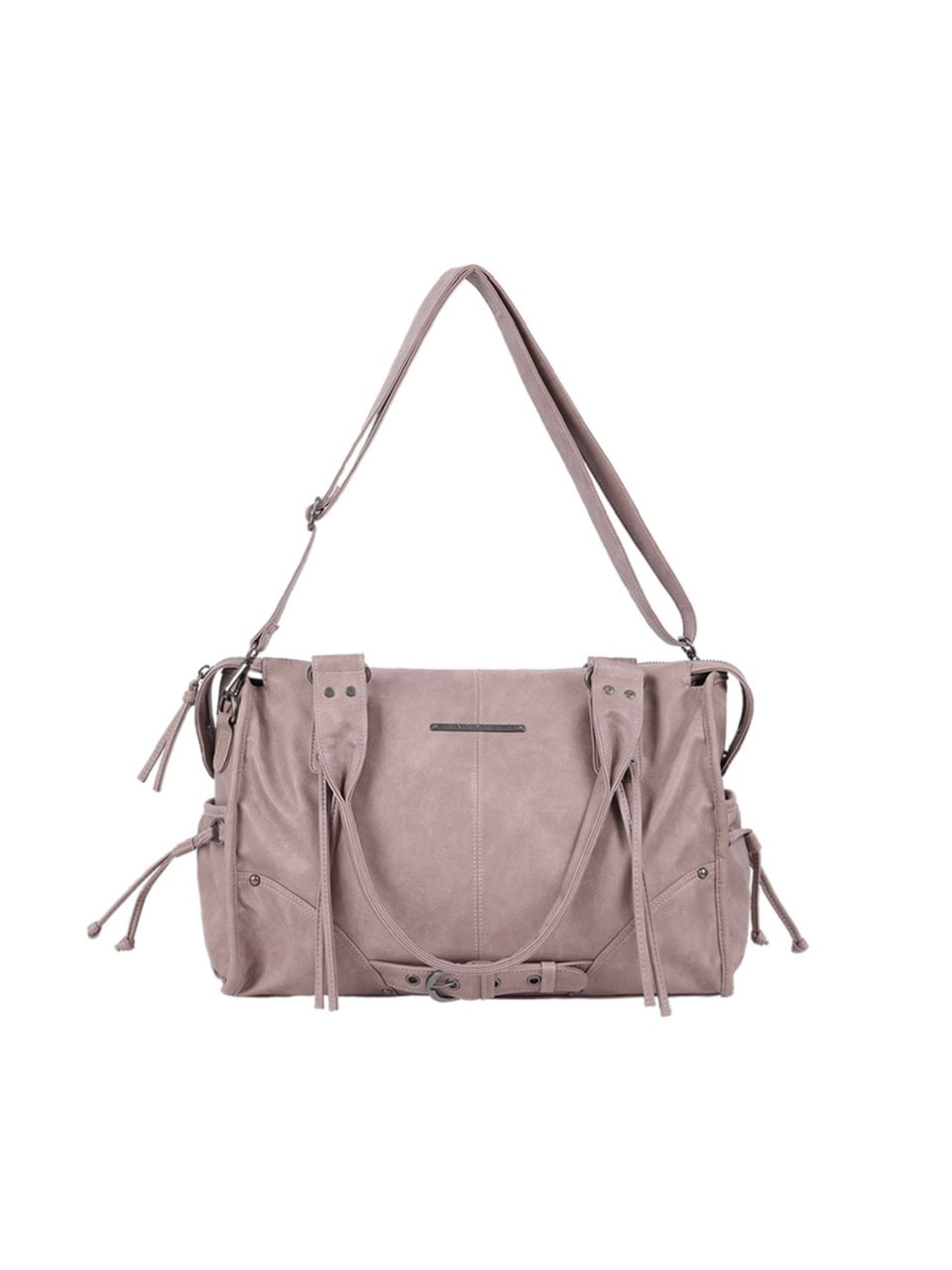 【FANCY CLUB】BELTED WASHING LEATHER BAG / 【ファンシークラブ】ベルトウォッシングレザーショルダーバッグ