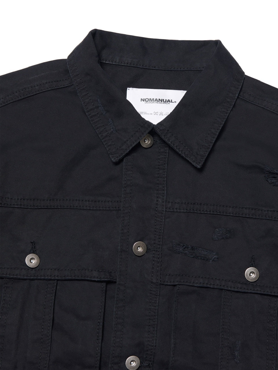 【NOMANUAL】I.P DAMAGED JACKET