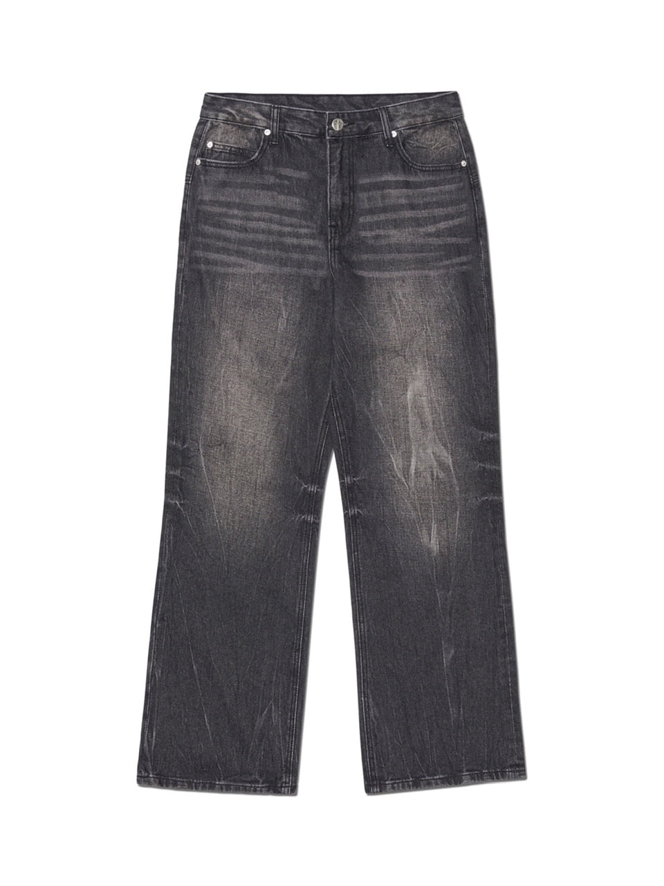 【NOMANUAL】SEMI FLARE DENIM PANTS / 【ノーマニュアル】セミフレアデニムパンツ