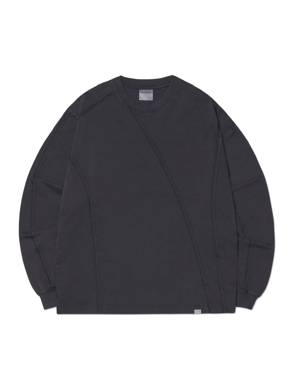 【NOMANUAL】OVERDYED CUTTING LONG SLEEVE TEE