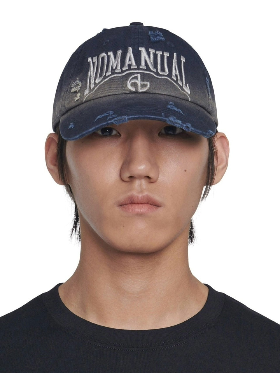 【NOMANUAL】DESTROYED BALL CAP