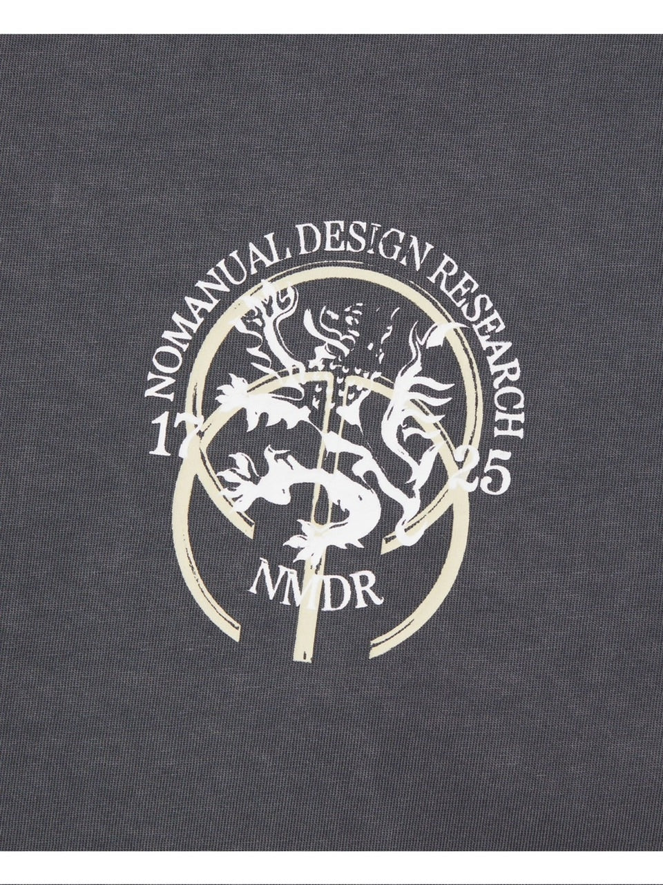 NOMANUAL】NM HERALDRY T-SHIRT – PRESSING WEB SHOP