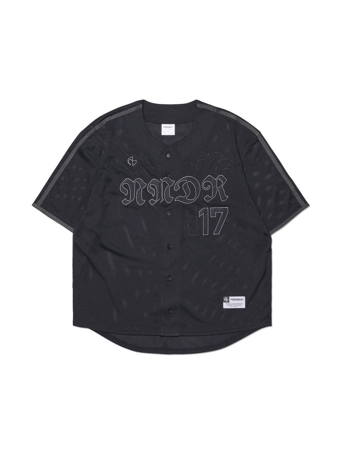 【NOMANUAL】SMOKE BALL MESH JERSEY