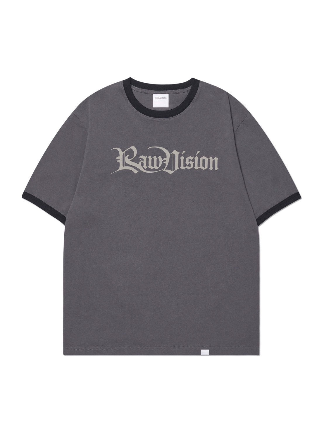 【NOMANUAL】RAW VISION RINGER T-SHIRT