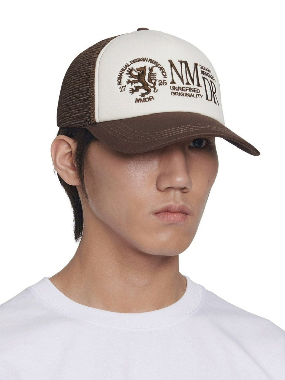 【NOMANUAL】EMBLEM TRUCKER CAP