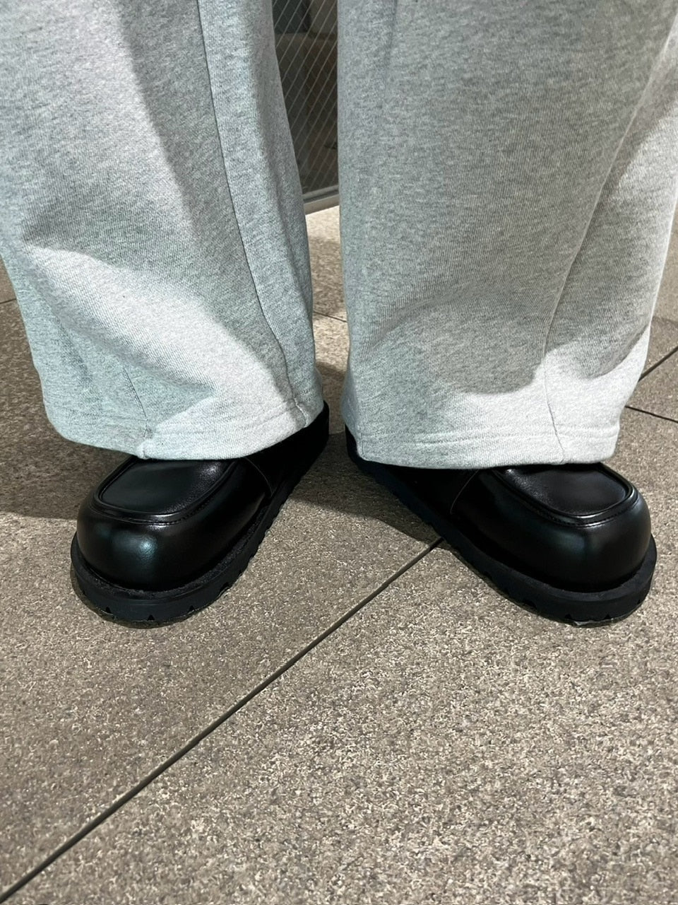 【Chikashitsu +】volume toe loafer like mule