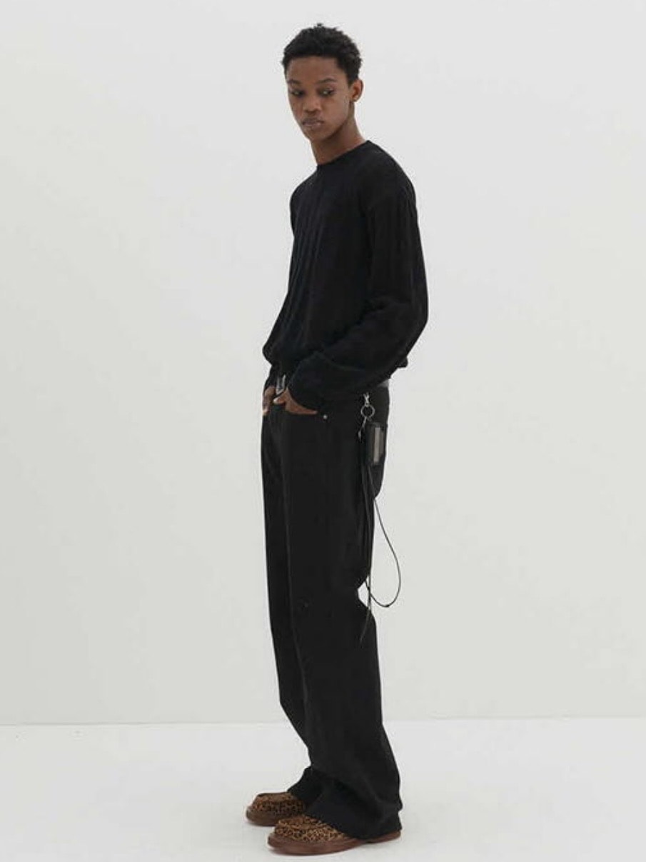 【DNSR】Meshed Crop Knit