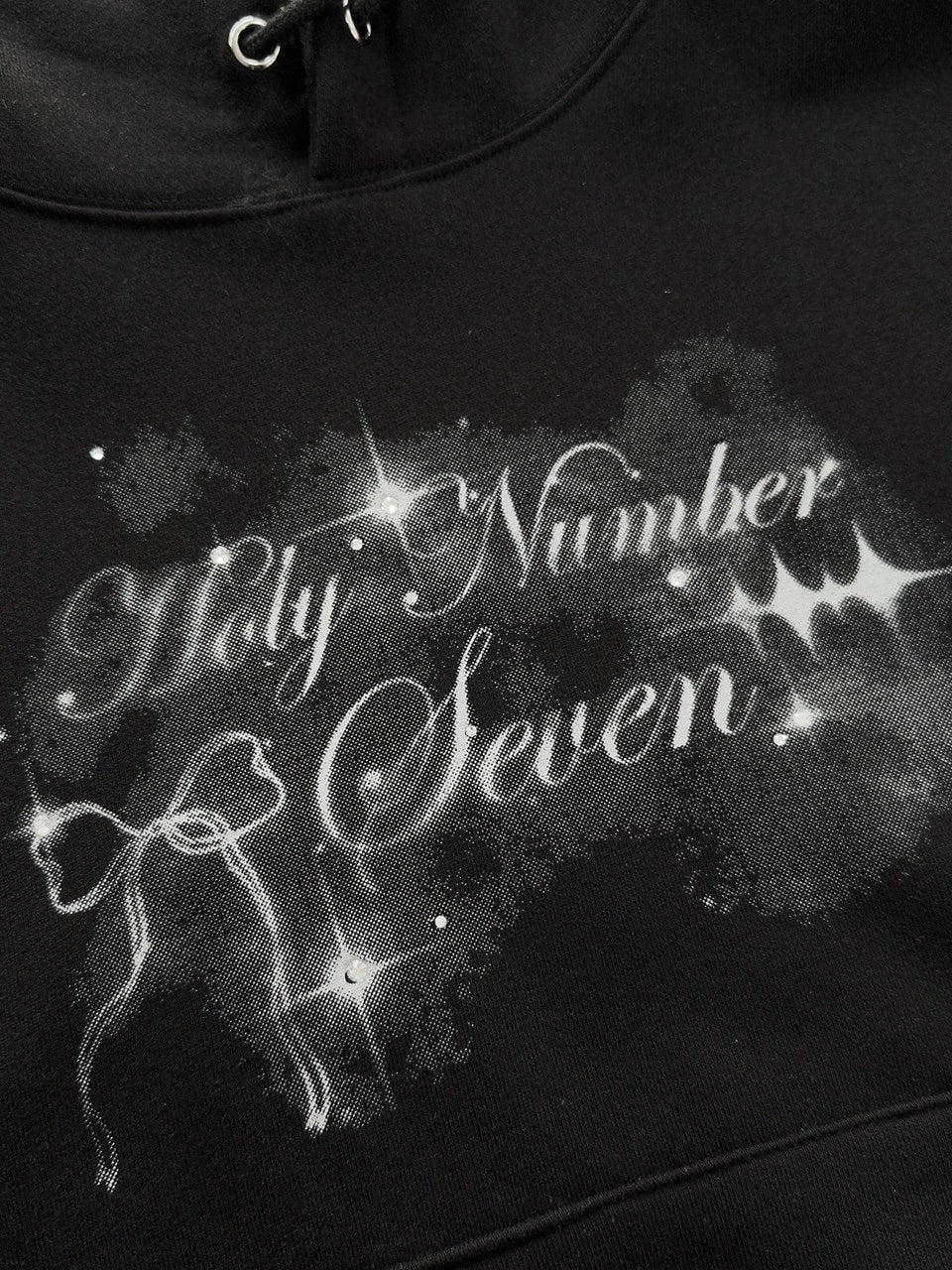 【HOLY NUMBER 7】LOVELY RIBBON DANCER CUBIC HOODIE