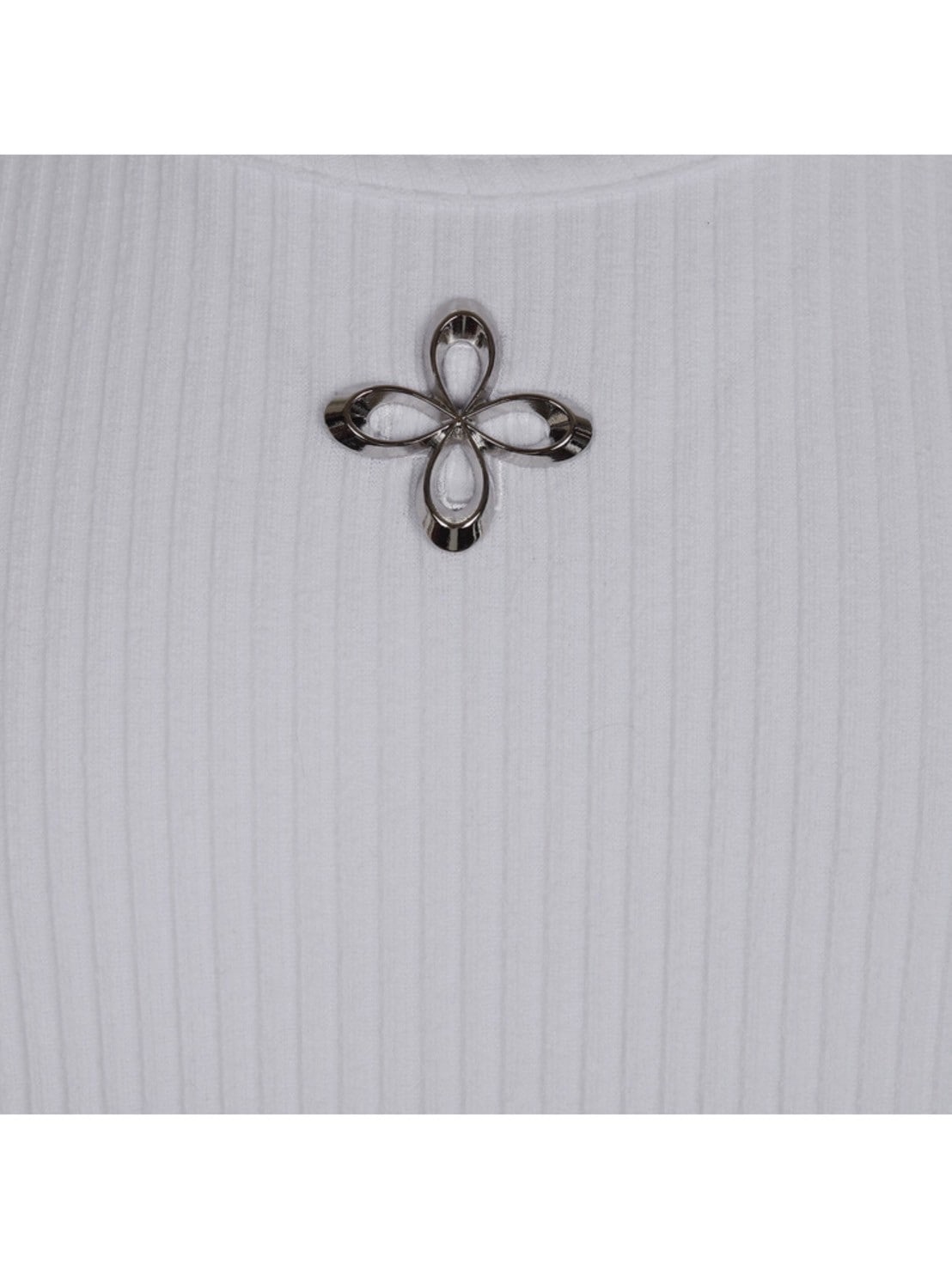 【SURGERY】metal clover logo sleeveless / 【サージェリー】メタルクローバーノースリーブトップス