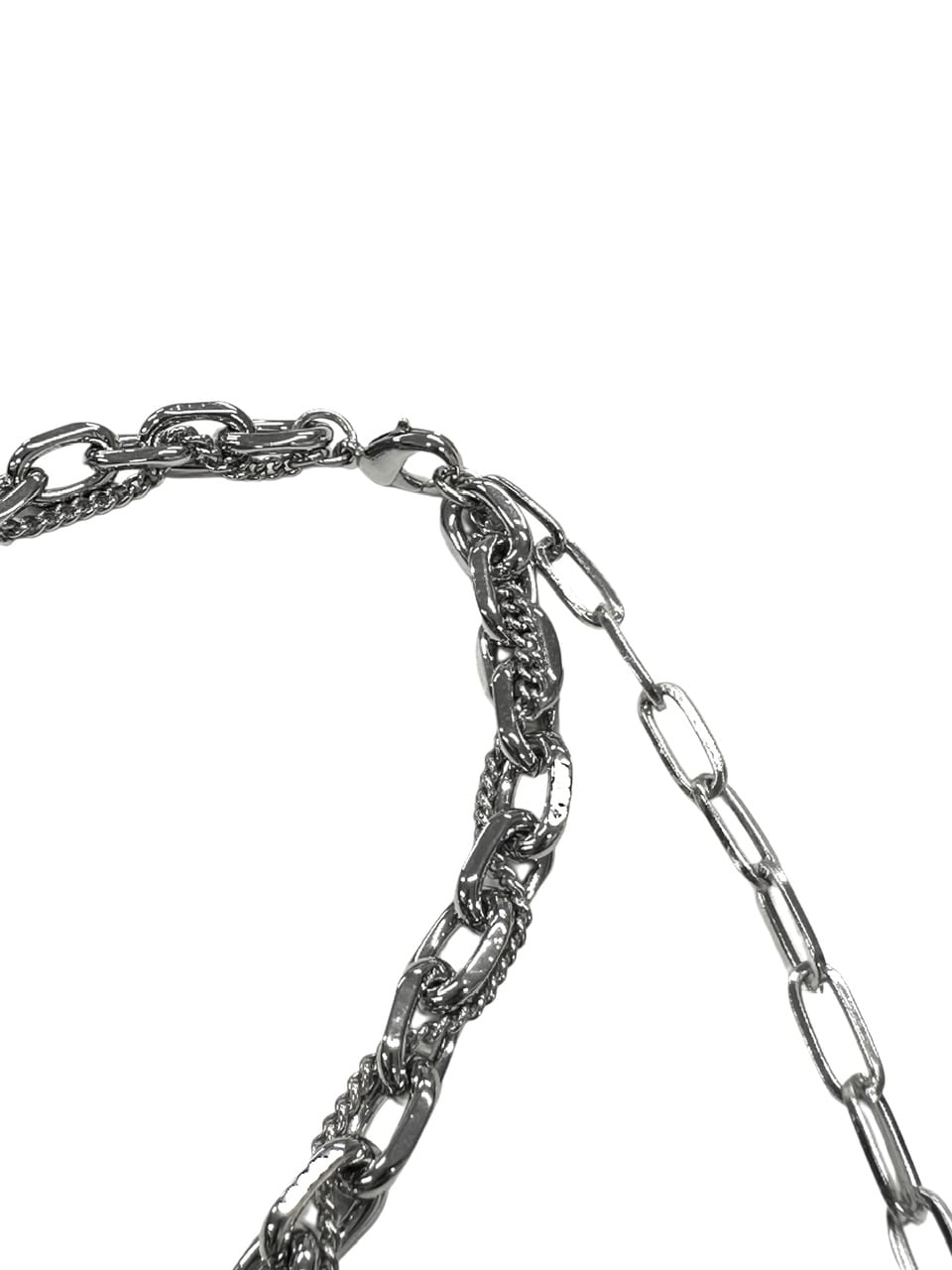 受注制【Never mind the XU】heart drop chain necklace (2color)