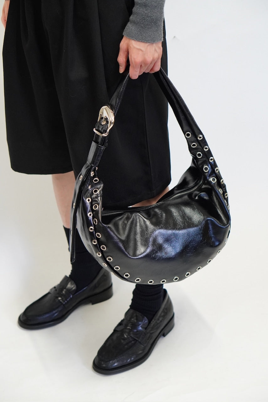 東京店WEB限定受注制【Chikashitsu +】eyelet cross bag