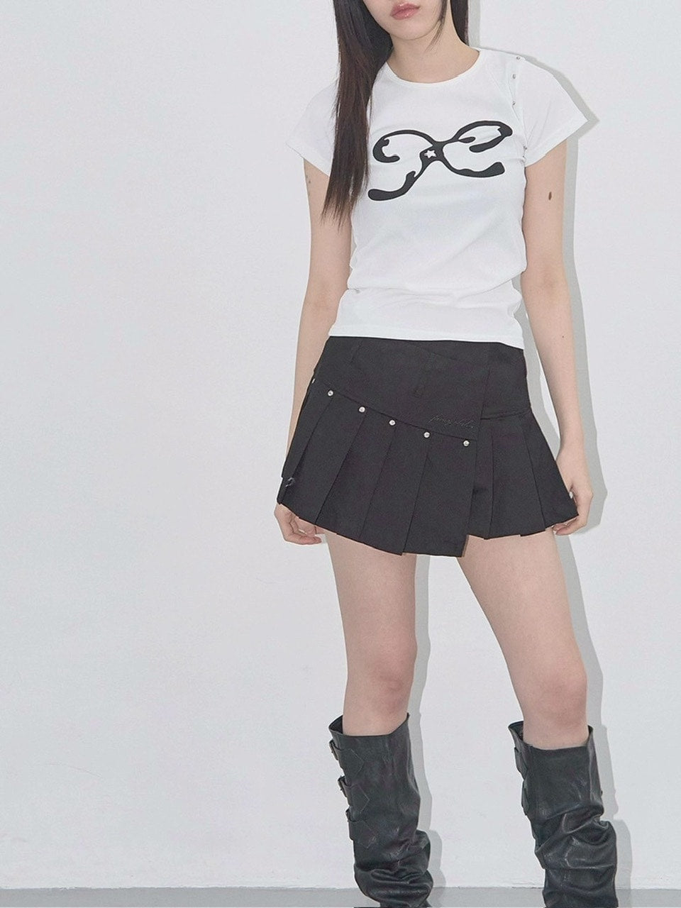 【FANCY CLUB】ETERNAL STUD TEE