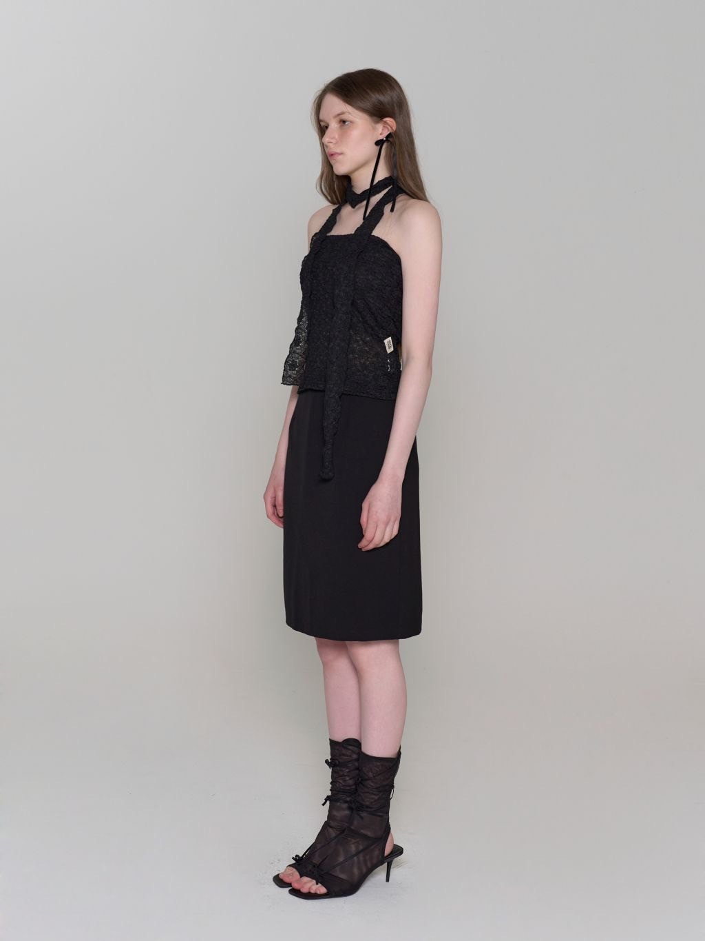 【ROCK CAKE】Lace Tube Top Set