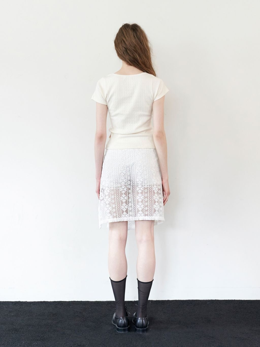 【ROCK CAKE】Layered Lace Skirt