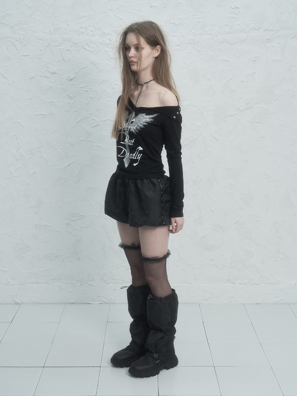 【SETUP‐EXE】V-NECK CROSS TOP