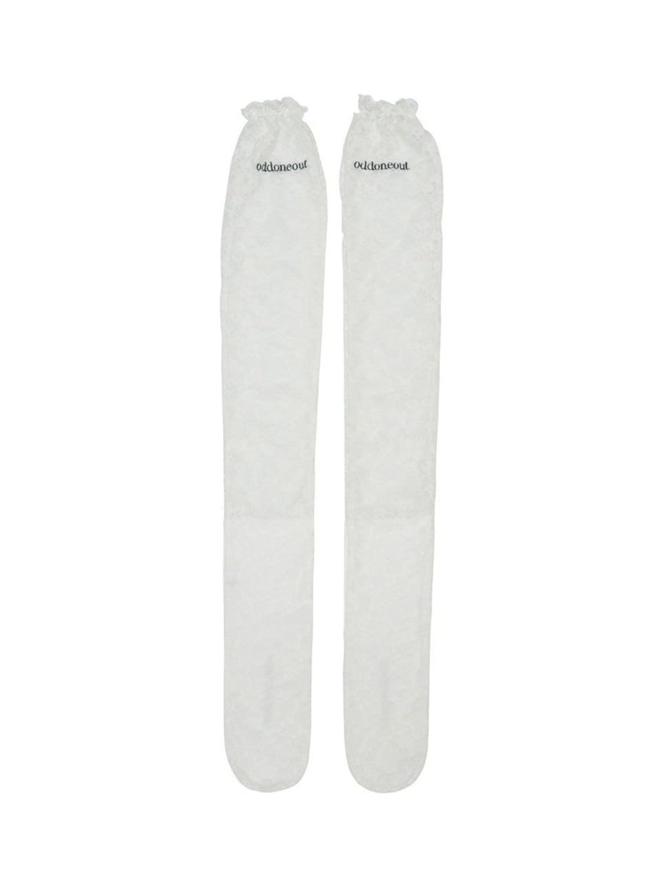 【ODDONEOUT】ODDONEOUT LACE KNEE SOCKS