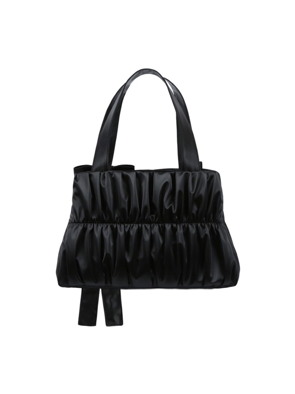 【ODDONEOUT】[ODDONEOUTXthesallyslaw] SHIRRING BAG / 【オッドワンアウト】シャーリングリボンハンドバッグ