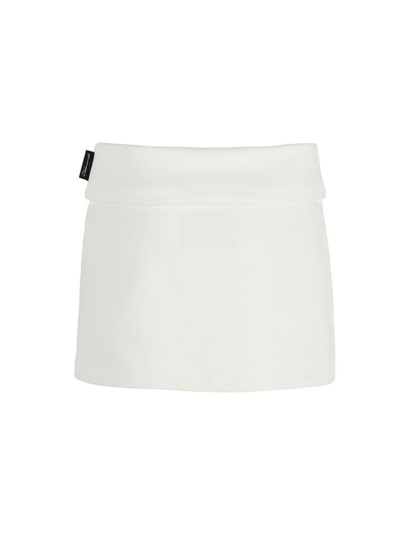 【ODDONEOUT】[ODDONEOUTXthesallyslaw] LOW RISE SWEAT SKIRT