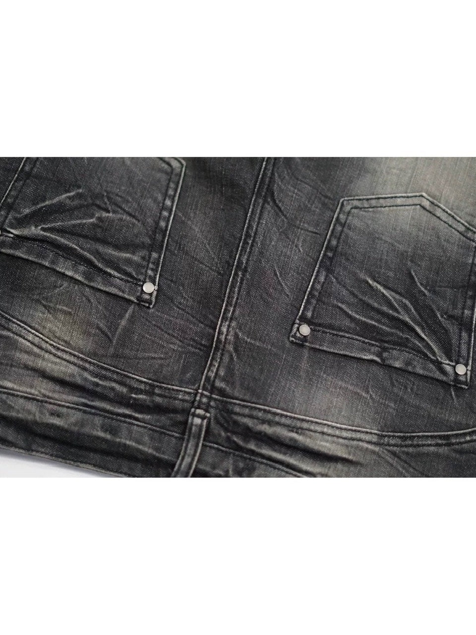 【Cest Nous】Fading throughout Denim jeans / 【セヌー】ウォッシングフレアデニムパンツ