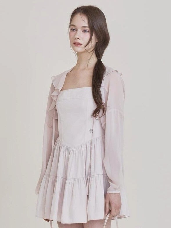 【NOTYOURROSE】Fairy chiffon bolero