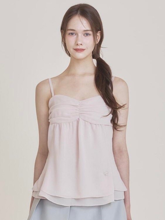 【NOTYOURROSE】Fairy chiffon top