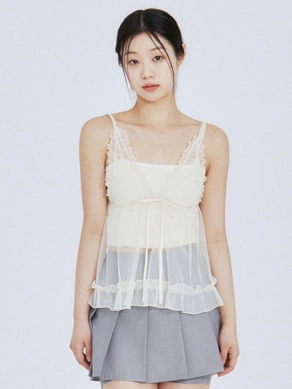 【NOTYOURROSE】Lucy sleeveless set