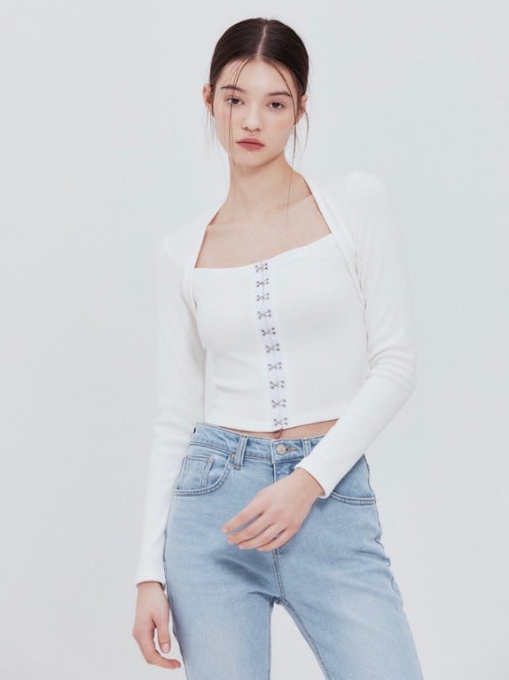【NOTYOURROSE】Hook square top