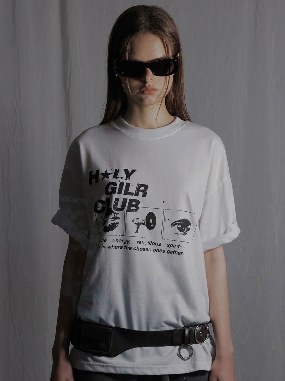 【HOLY NUMBER 7】OVERSIZED GRAPHICS SHORT SLEEVE T-SHIRT / 【ホーリーナンバーセブン】オーバーサイズプリント半袖Tシャツ