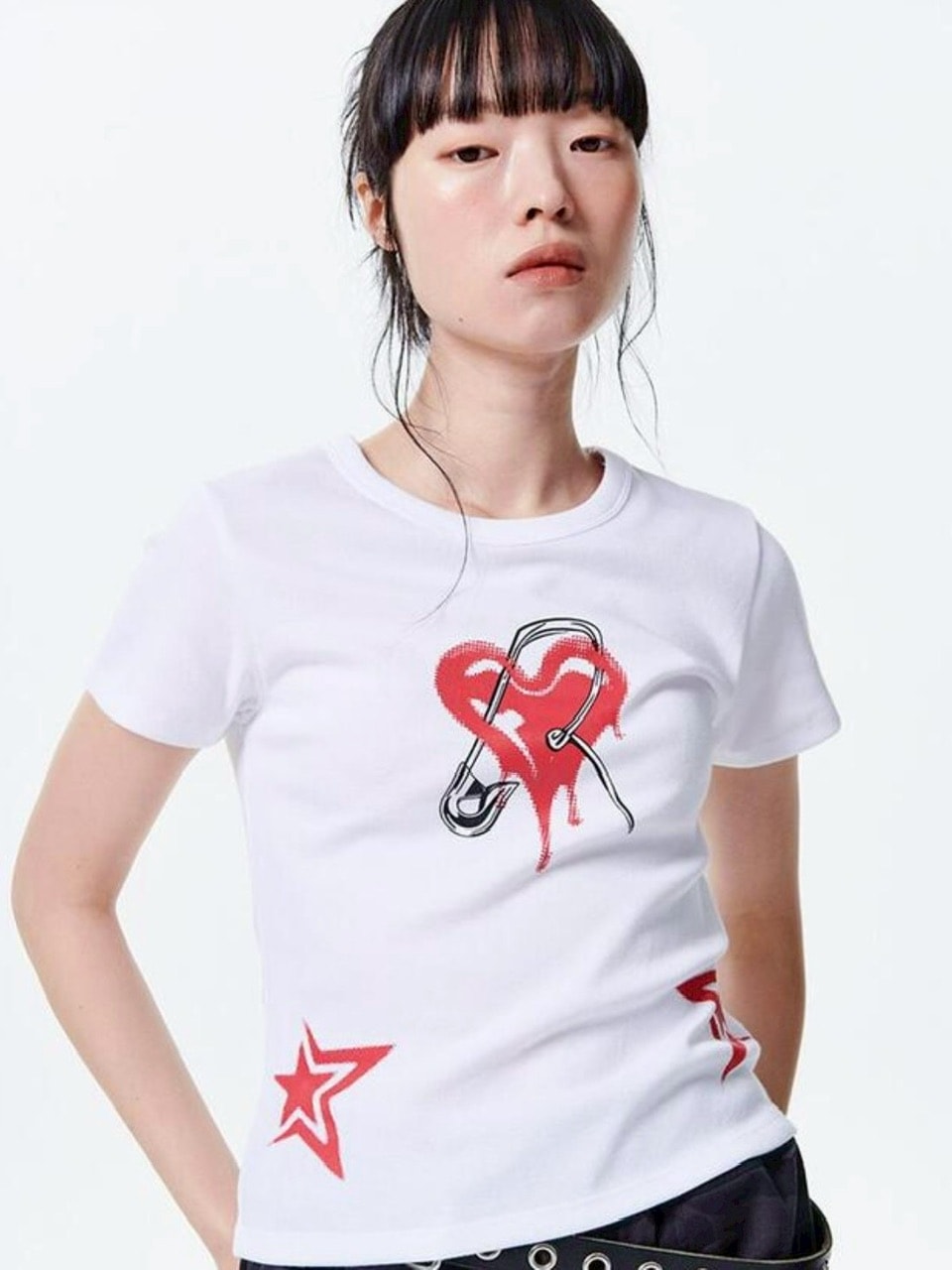 【runningHIGH】MELTING HEART H/S TEE