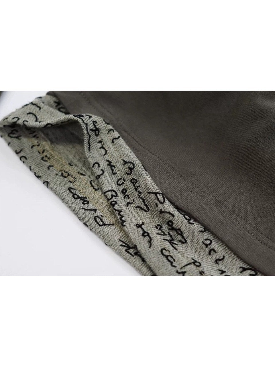 【Cest Nous】Two-in-One Hoodie / 【セヌー】レイヤードフード付き長袖トップス