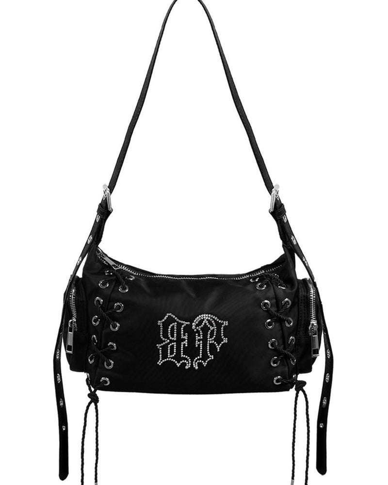 【BLACK PURPLE】Glow Corset Bag