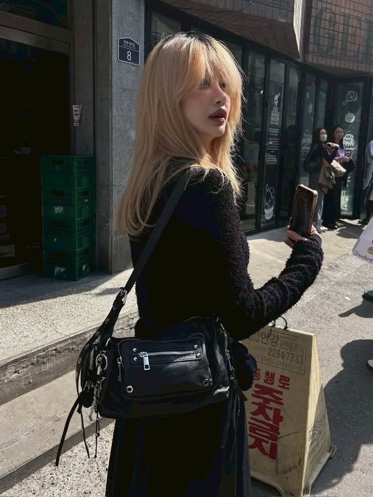 【BLACK PURPLE】Marco Bag