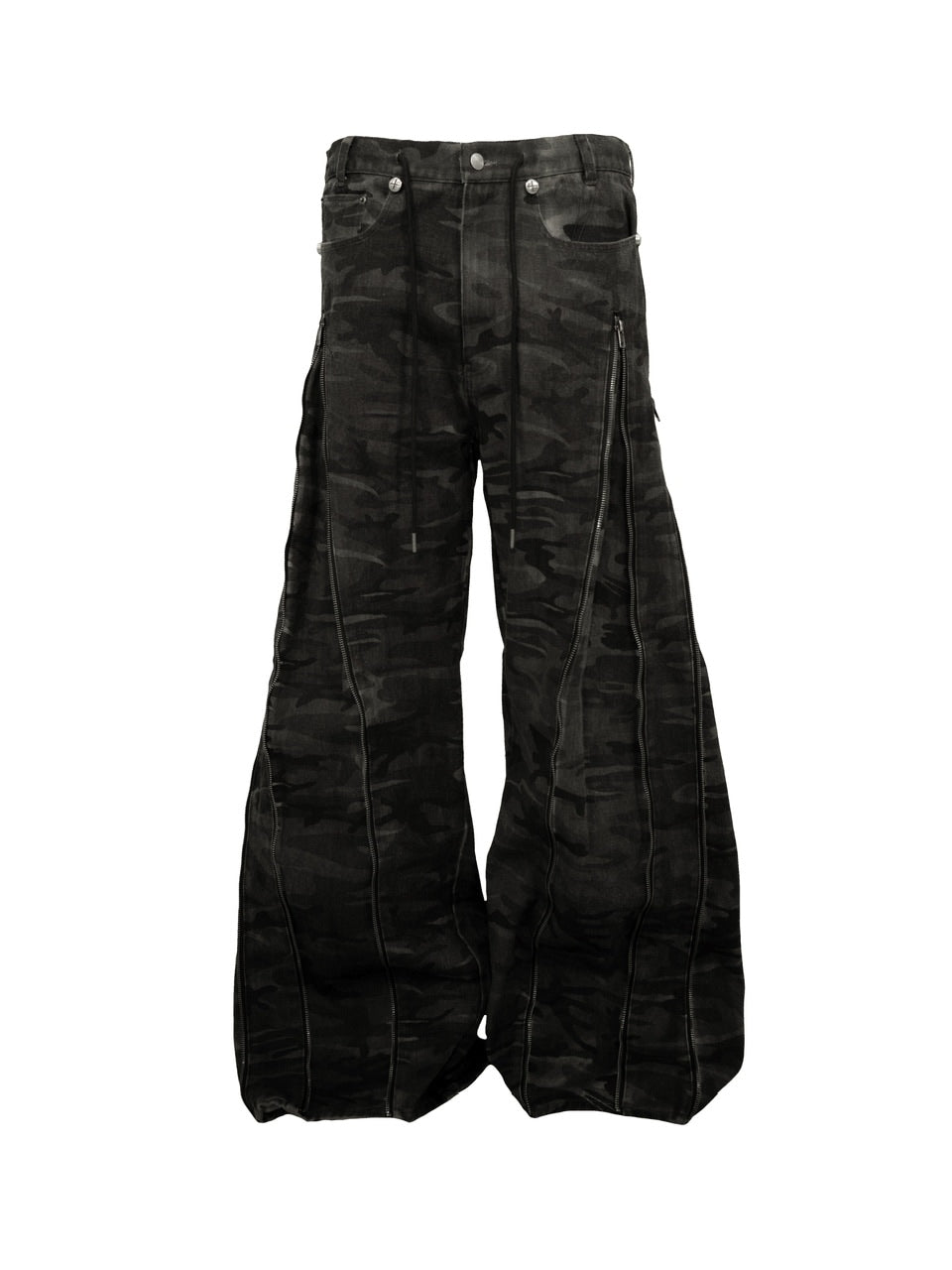Rosen Kreuz】ZIP WIDE BAGGY PANTS – PRESSING WEB SHOP