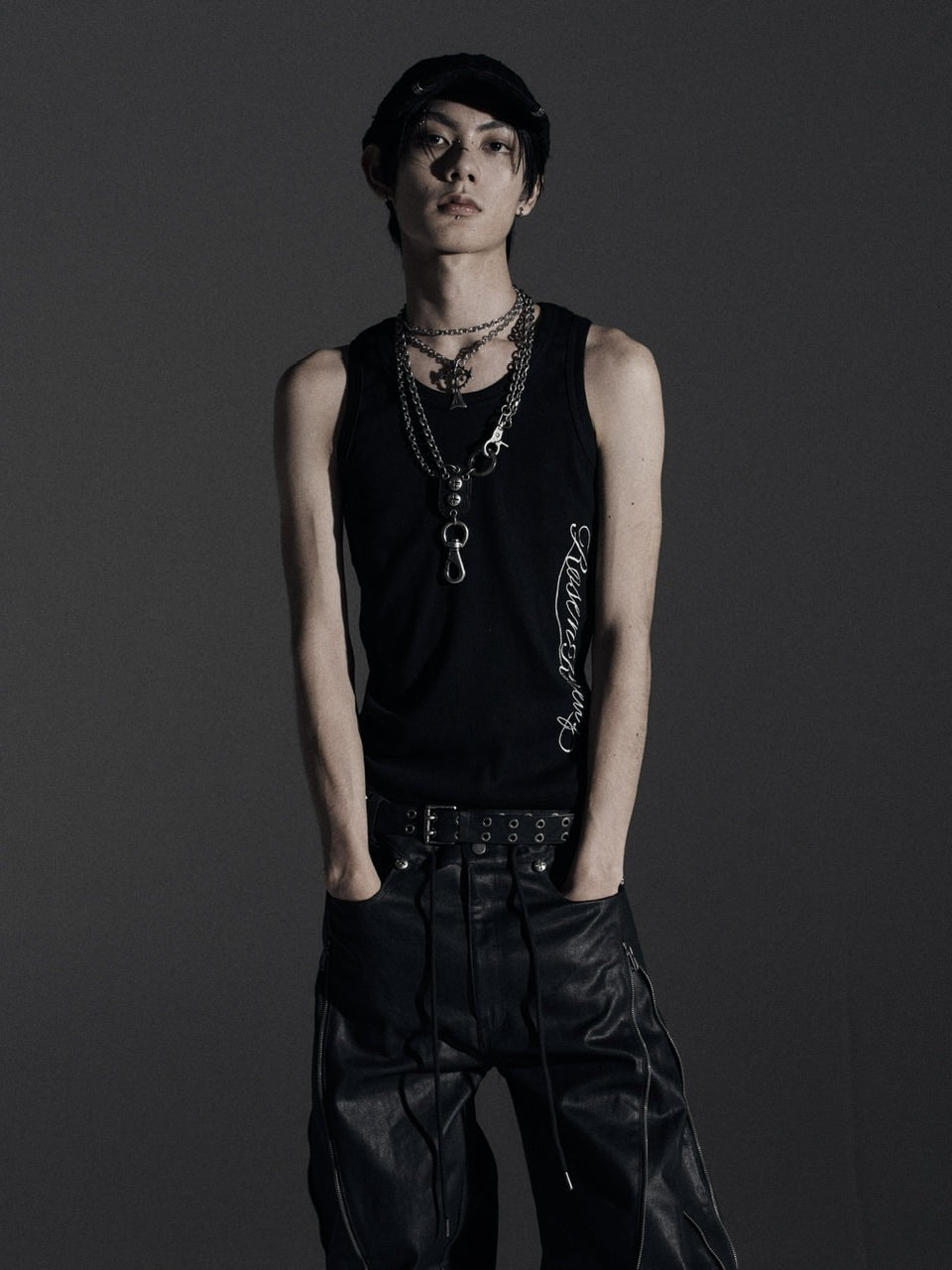 【Rosen Kreuz】ASHES HALO TANK TOP